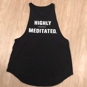 Highly meditated tank top